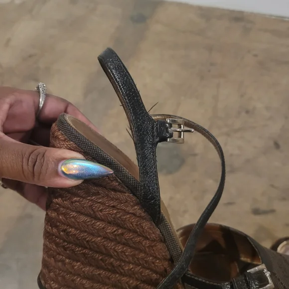 Prada Espadrille Wedges - Picture 2 of 8